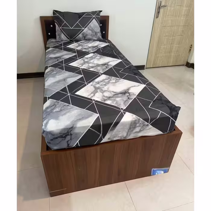 روتختی کشدار تخت تک نفره طرح بونسا 90*200 سانتی‌متر