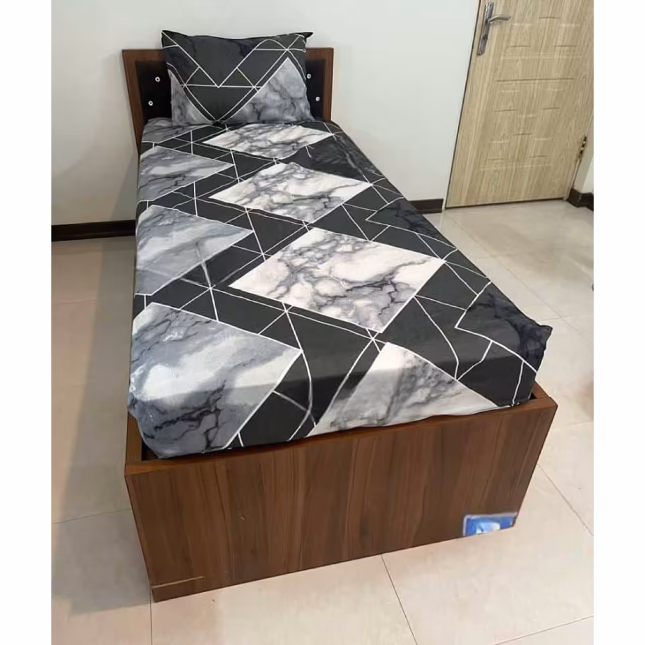 روتختی کشدار تخت تک نفره طرح بونسا 90*200 سانتی‌متر