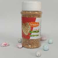 کنجد برشته نمکی شیررضا در بسته بندی 200 گرمی