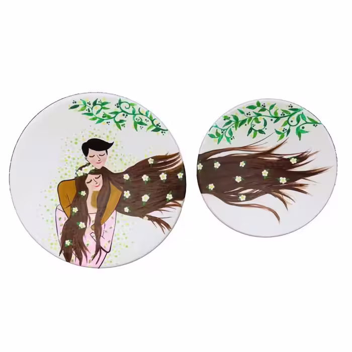 ست دیوارکوب دوعددی زوج عاشق