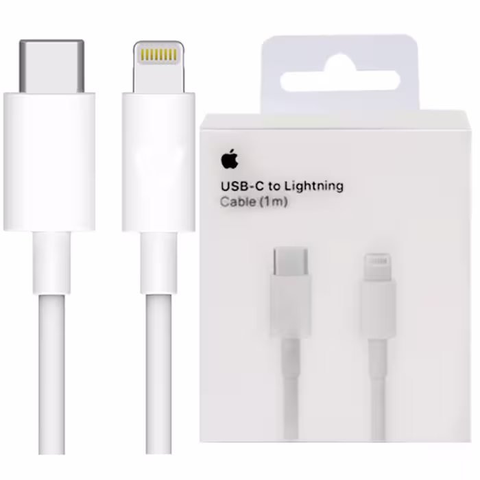 کابل تبدیل USB-C به لایتنینگ اپل طول 1 متر اصلی