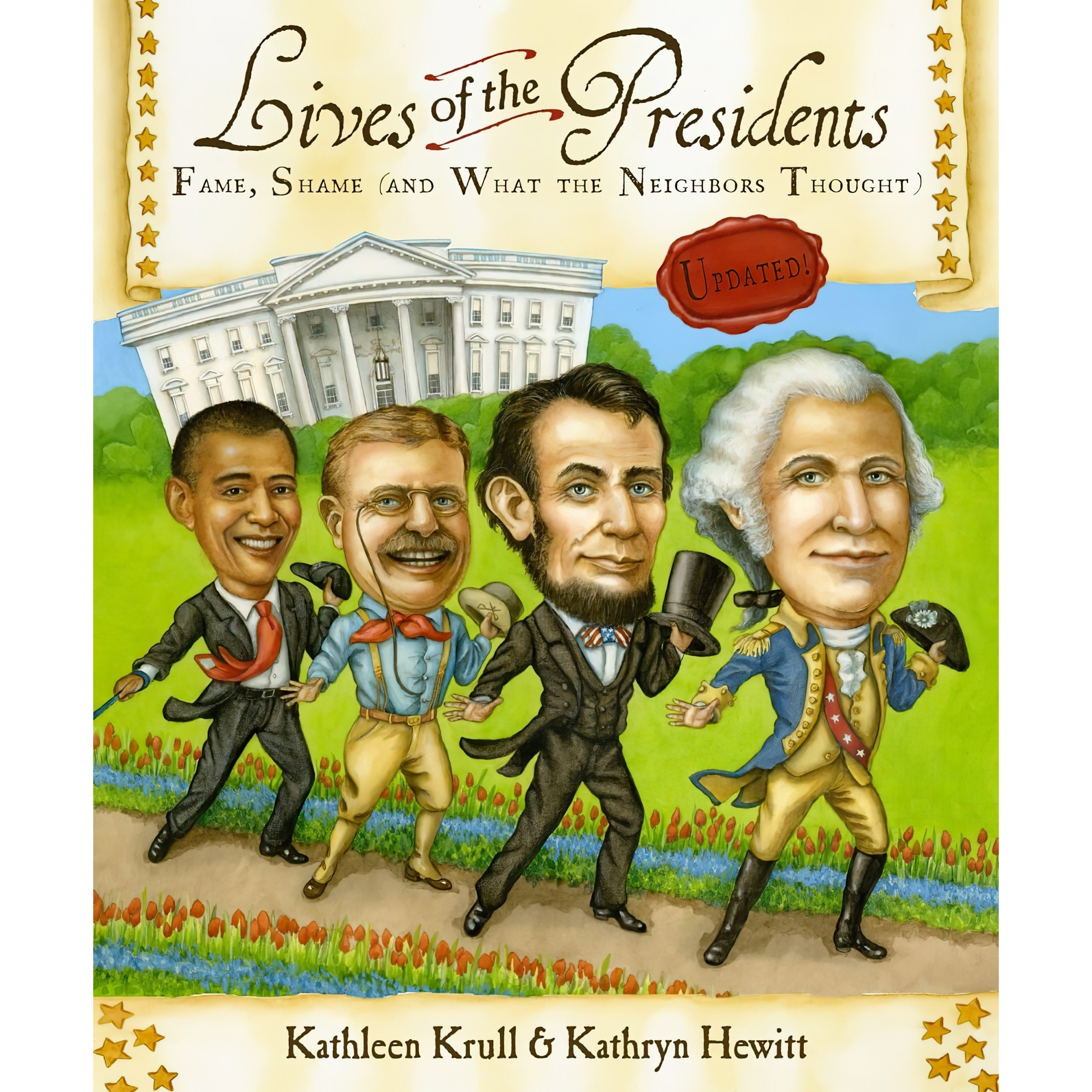 کتاب زبان اصلی Lives of the Presidents اثر Kathleen Krull and Kathryn Hewitt