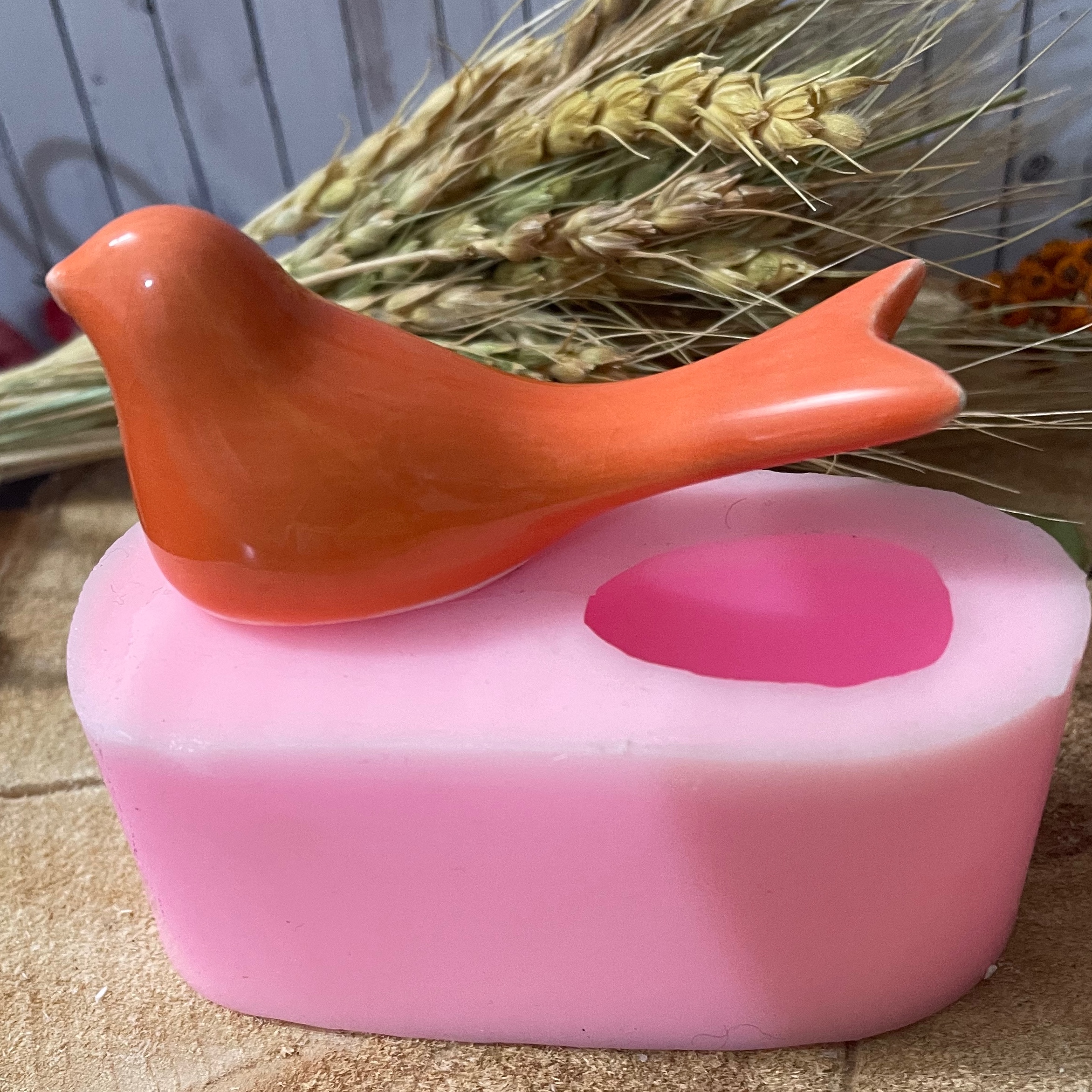 قالب سیلیکونی شمع ومجسمه پرنده پرستو