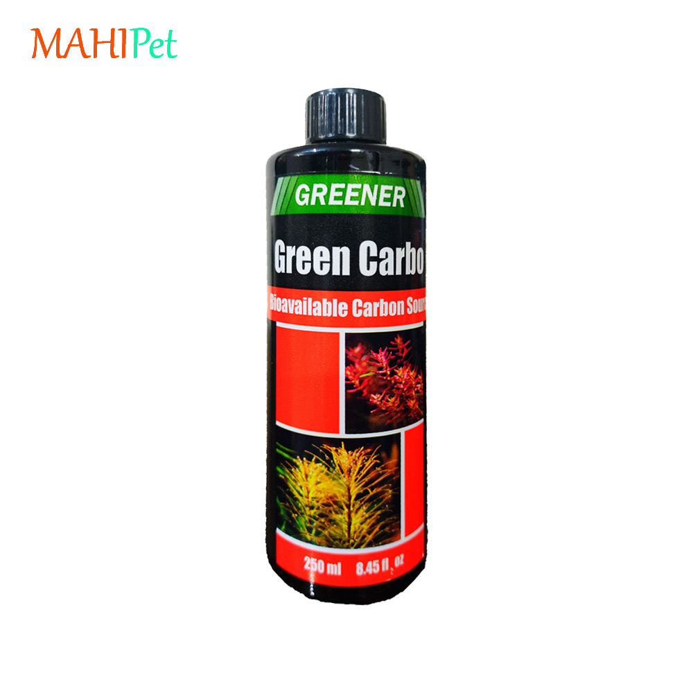 کود کربن مایع آکواریوم گرینر Green Carbo حجم 250 میلی لیتر