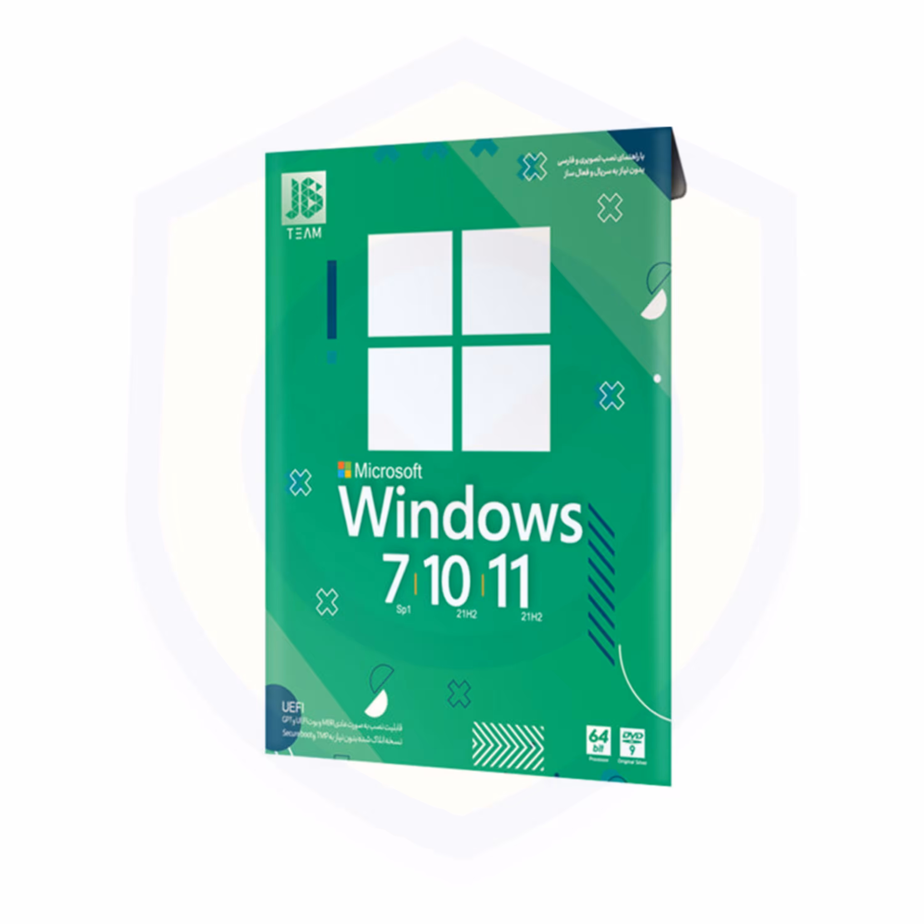 سیستم عامل ویندوز 7 و 10 و 11 Windows Collection 7  10 11 New نشر جی بی تیم