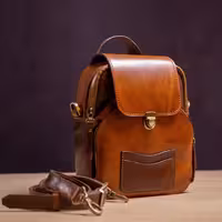 کیف دوشی چرم هانسون