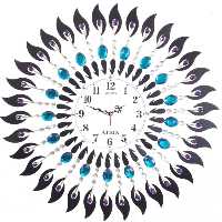 ساعت دیواری نگین دار پدیده  پلاس کد 112