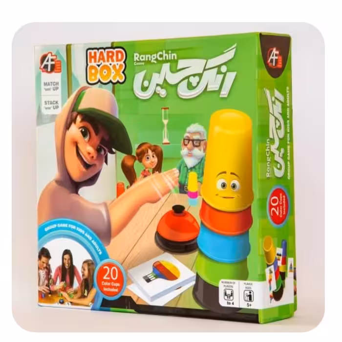 رنگ چین هارد باکس 