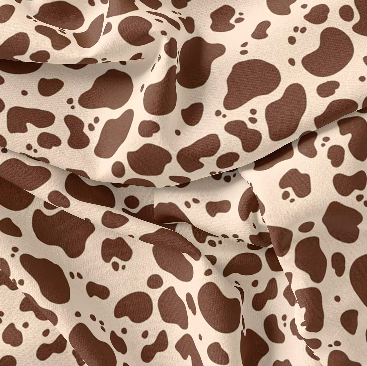 پارچه روبالشی  مخمل پارچه باما مدل پوست گاوی   کد 5011313 