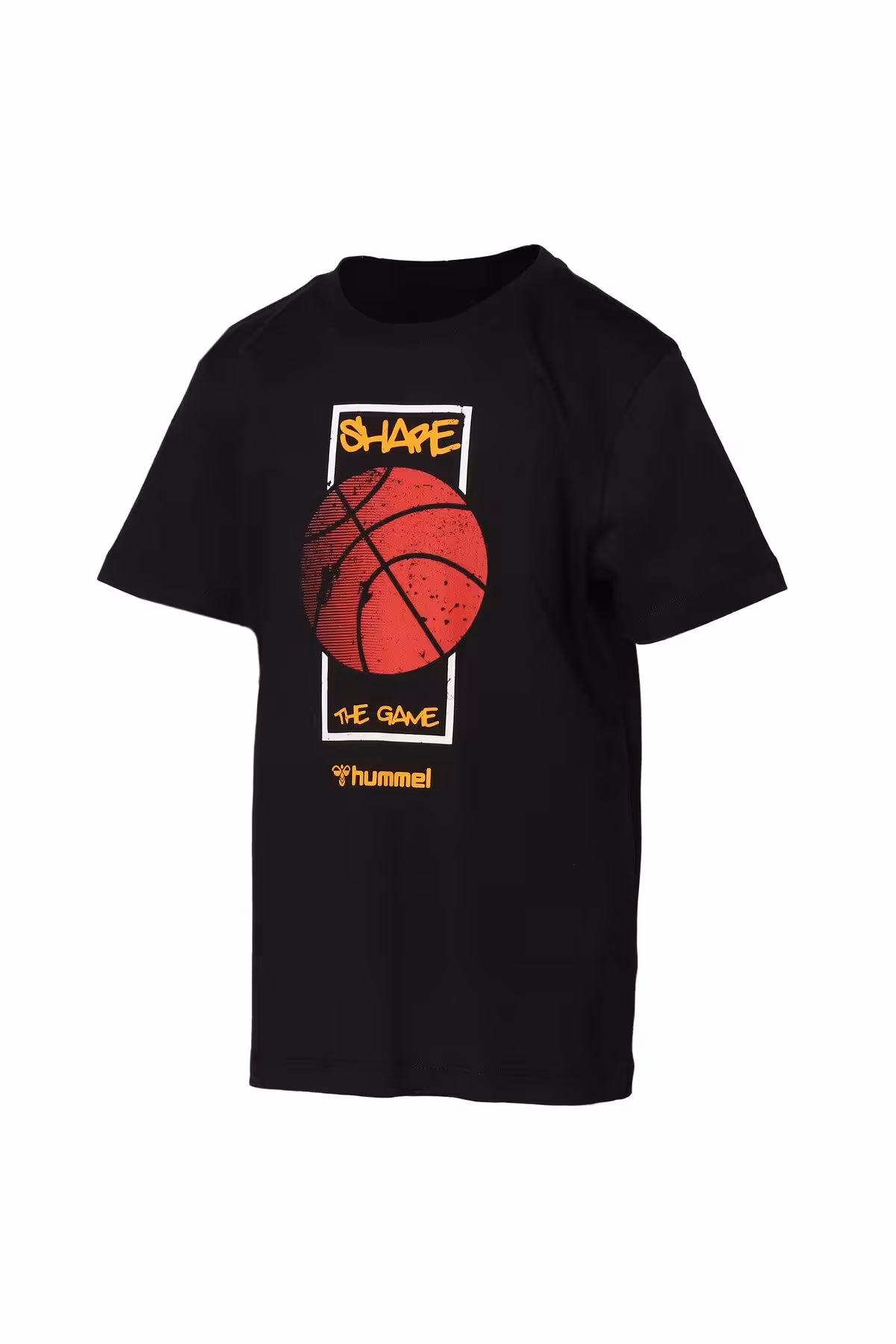 تی شرت مشکی دخترانه و پسرانه بچگانه سیاه ان فین کوتاه ارسال T shirt hummel