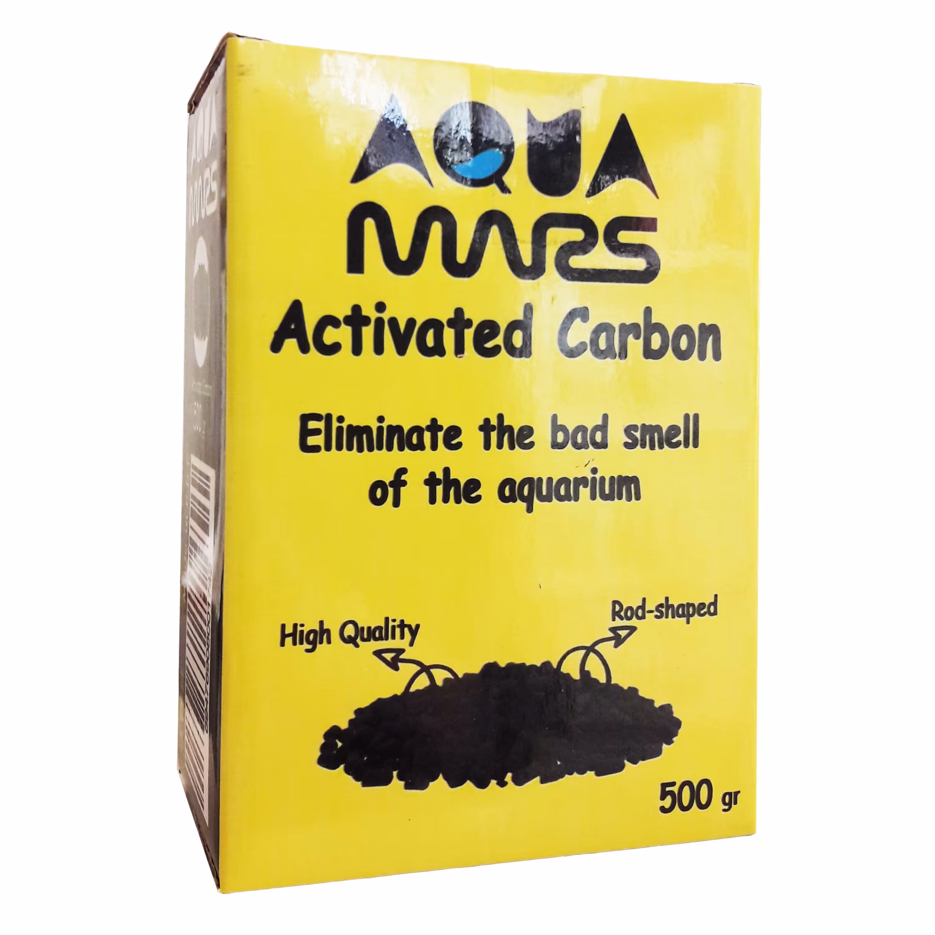 ذغال لوله ای 500 گرم  کربن فعال آب را کثیف نمیکند