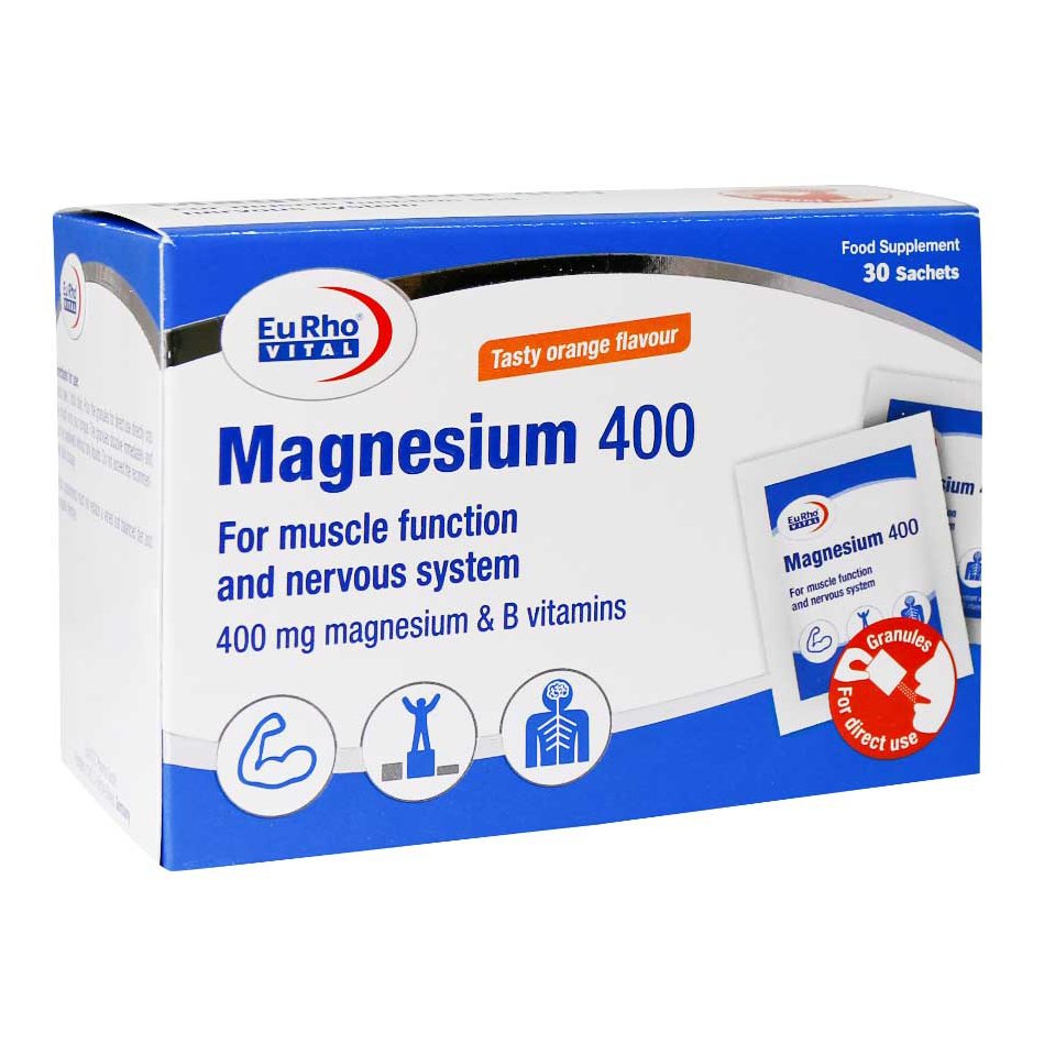 ساشه منیزیم 400 یوروویتال 30 عدد