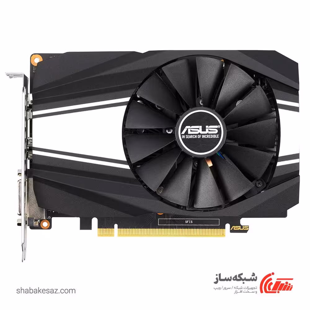 قیمت و خرید کارت گرافیک ایسوس ASUS PH GTX1660-O6G - شبکه ساز