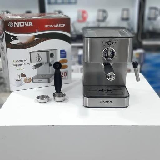 اسپرسو ساز نوا (ندوا) مدل ncm148exp فشار بخار 20 باتوان مصرفی 1050وات