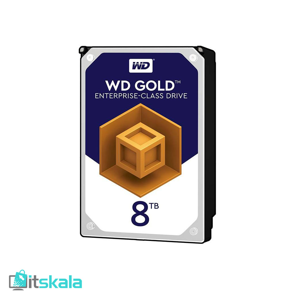 قیمت و خرید هارددیسک اینترنال وسترن دیجیتال مدل Gold WD8002FRYZ ظرفیت 8 ترابایت | ITSKALA