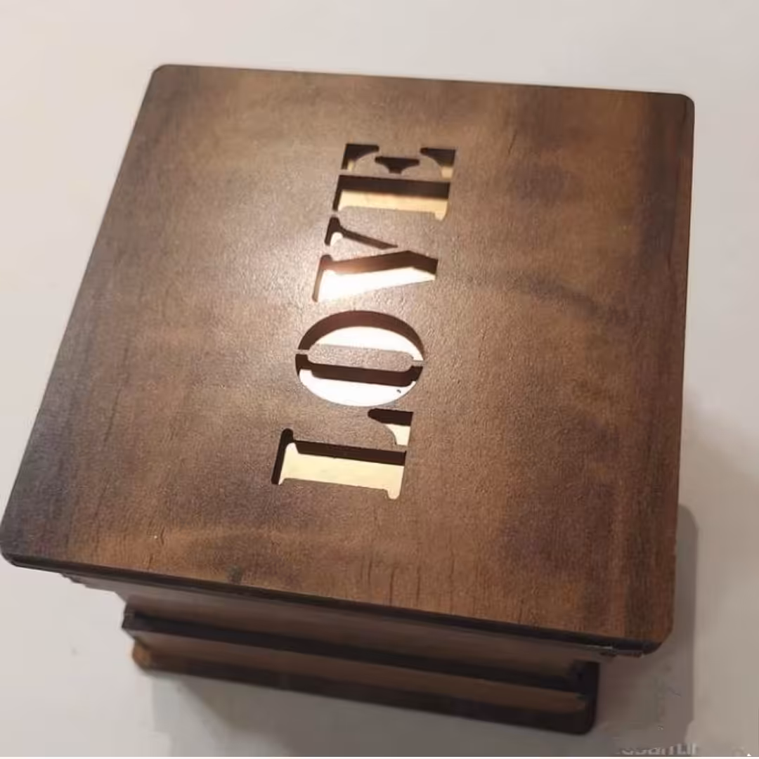 جعبه چوبی ساعت