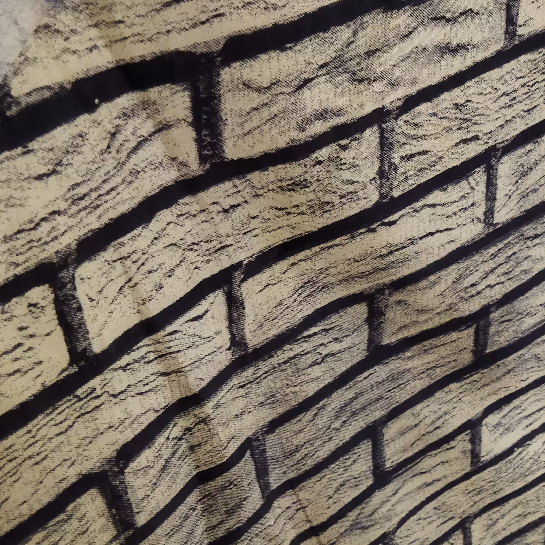 پارچه واتر ضد آب   طرح آجری عرض 160 در160سانت  آرین کاور