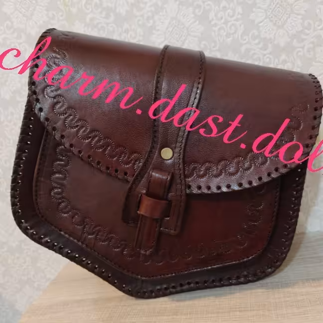 چرم طبیعی دست دوز 