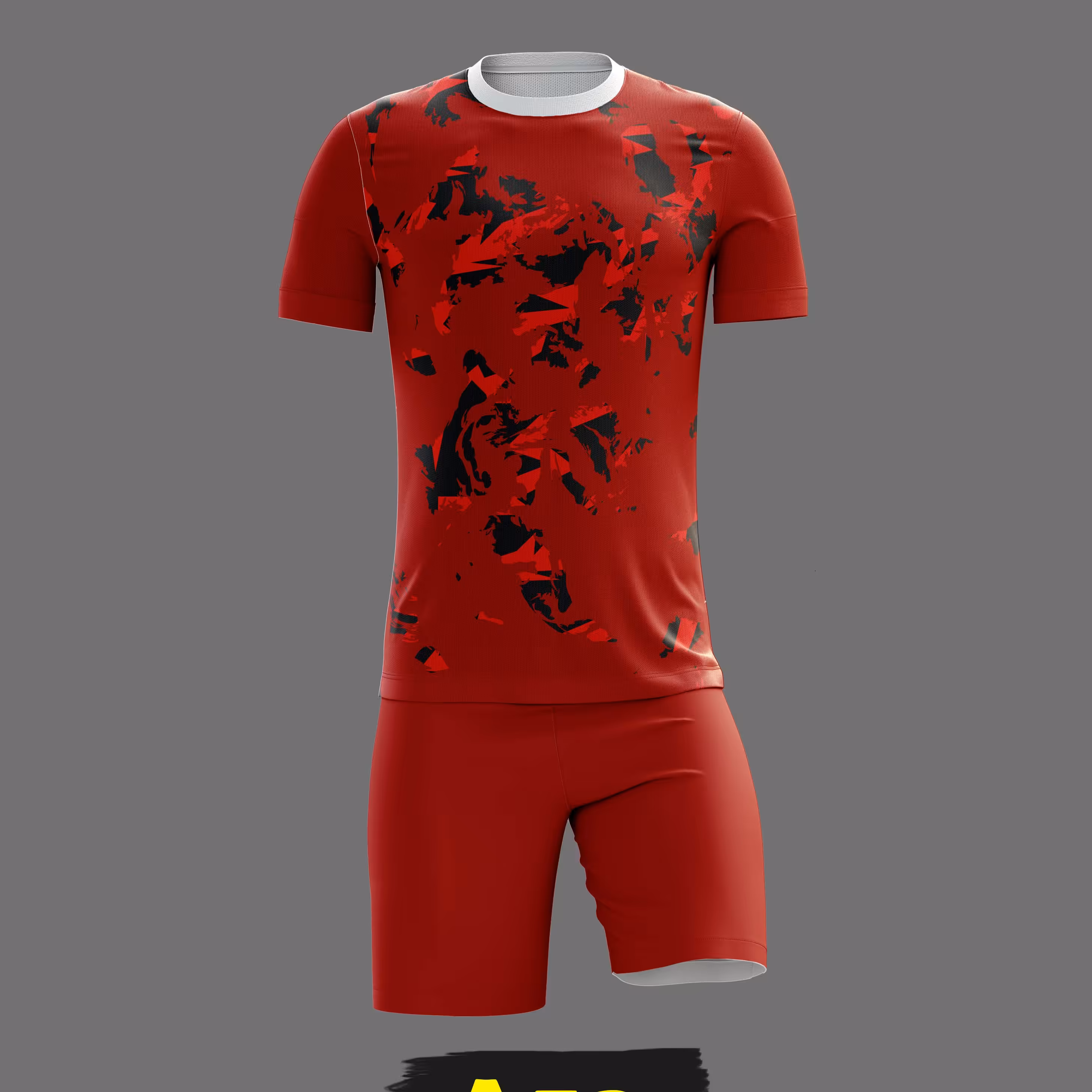 ست تیشرت و شورت ورزشی طرحدار کد A53