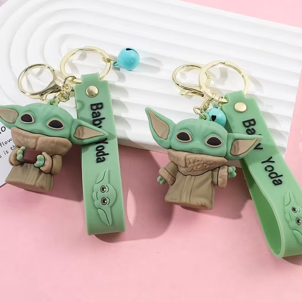 جاکلیدی بی بی یودا سیلیکونی کیفیت خارجی جاسوئیچی بی بی یودا 