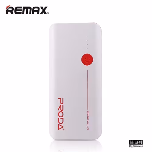 پاور بانک ريمکس پرودا مدل Jane V10i با ظرفيت 20000 ميلي آمپر ساعت