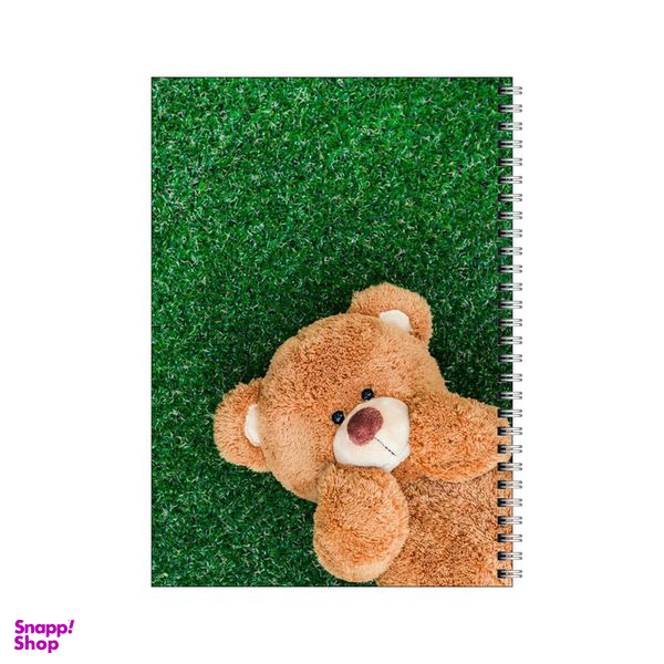 دفتر مشق 100 برگ بامبیلیپ طرح خرس در چمن کد 2072500