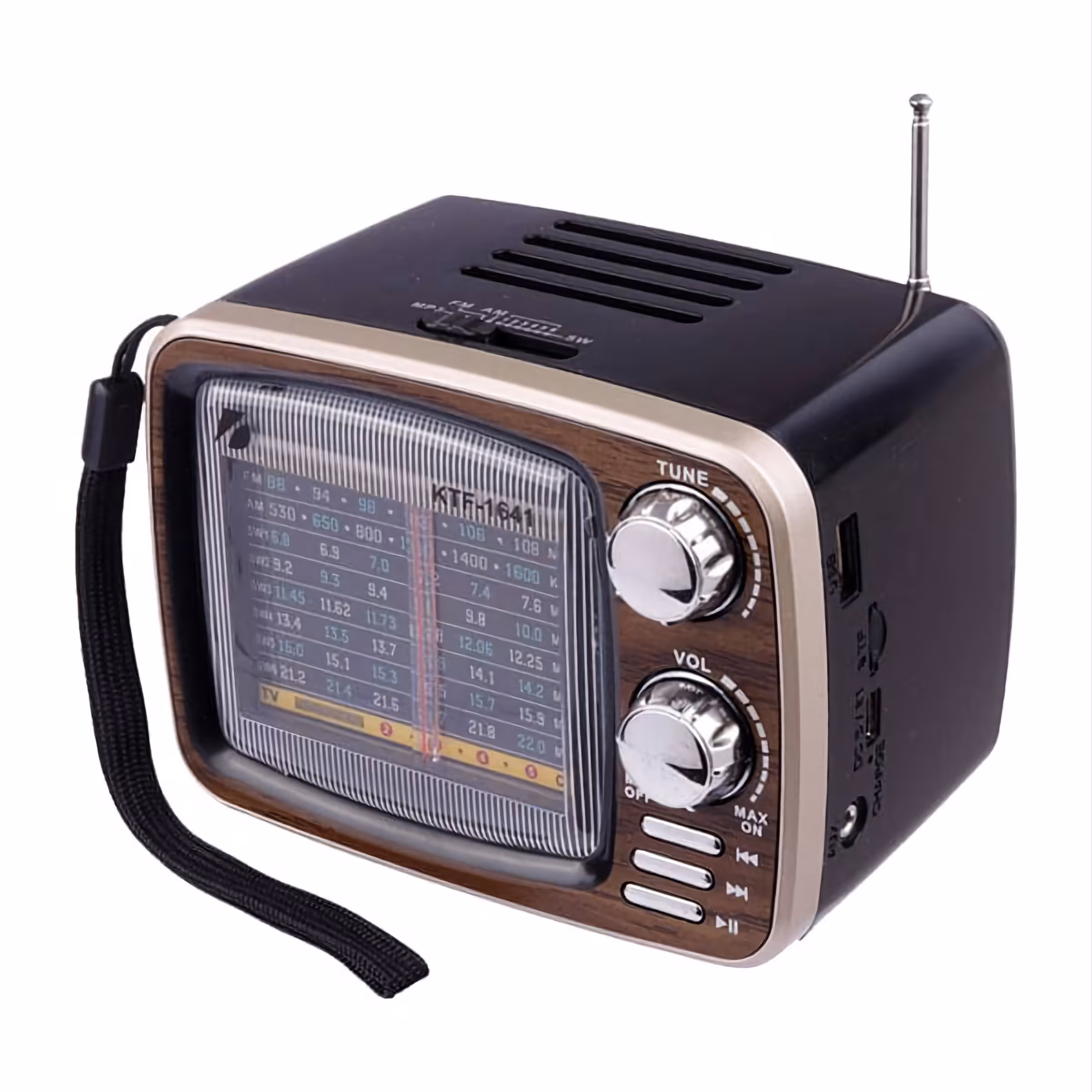 رادیو اسپیکر طرح تلویزیون KTF-1641