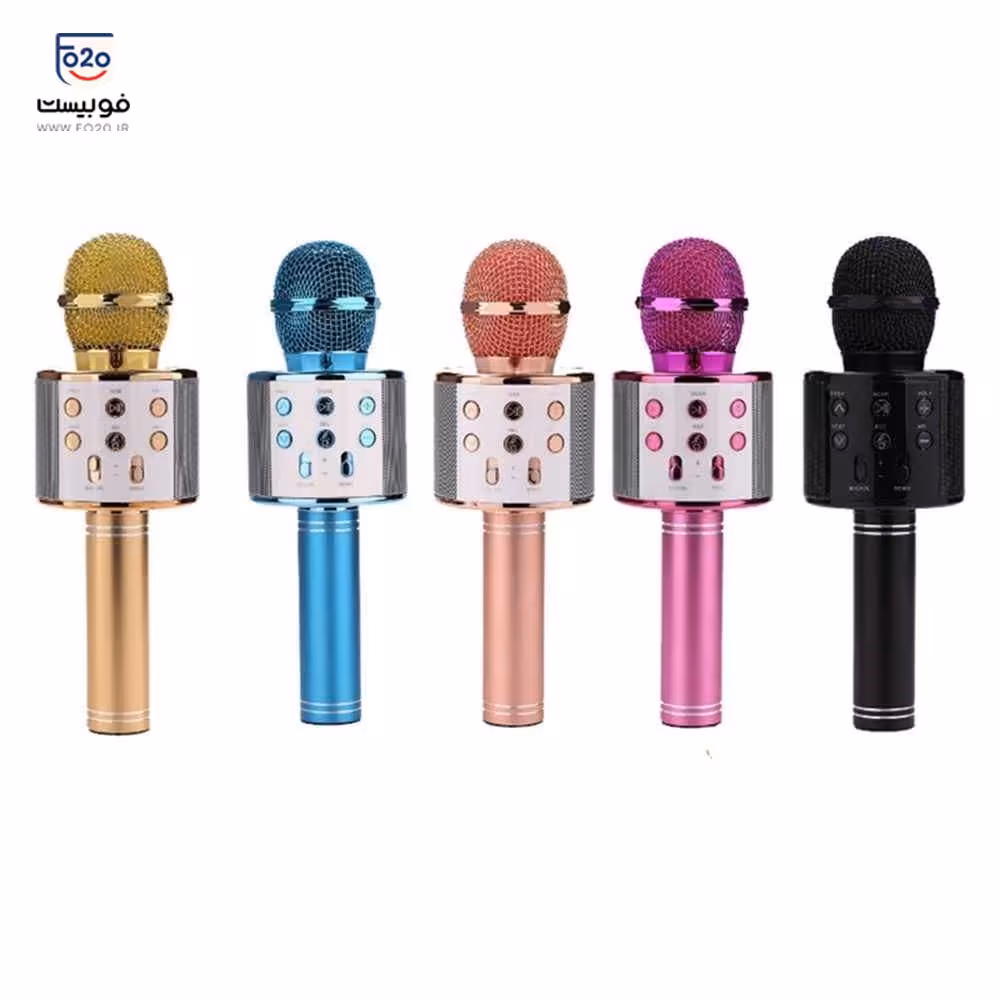 میکروفون اسپیکر مدل WS-858(گودفری)