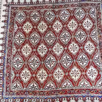 سفره ورومیزی قلمکاری سنتی سایز 1در1متر طرح  جدید