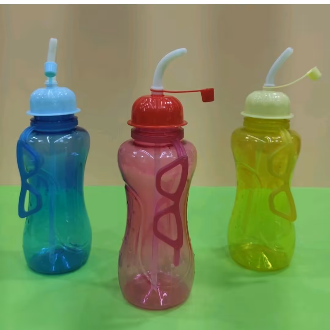 قمقمه پلاستیکی نی دار