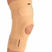 زانو بند طبی 4 فنره نئوپرن سایز ایکس لارج - درمان طب