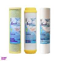 فیلتر دستگاه تصفیه آب آکوا پیورست مدل GOLDEN-NEW RO 03 بسته 3 عددی