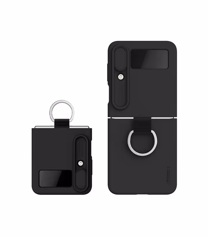 کاور محافظ سیلیکونی مدل CamShield Silky مناسب برای گوشی Samsung Galaxy Z Flip 4 5G