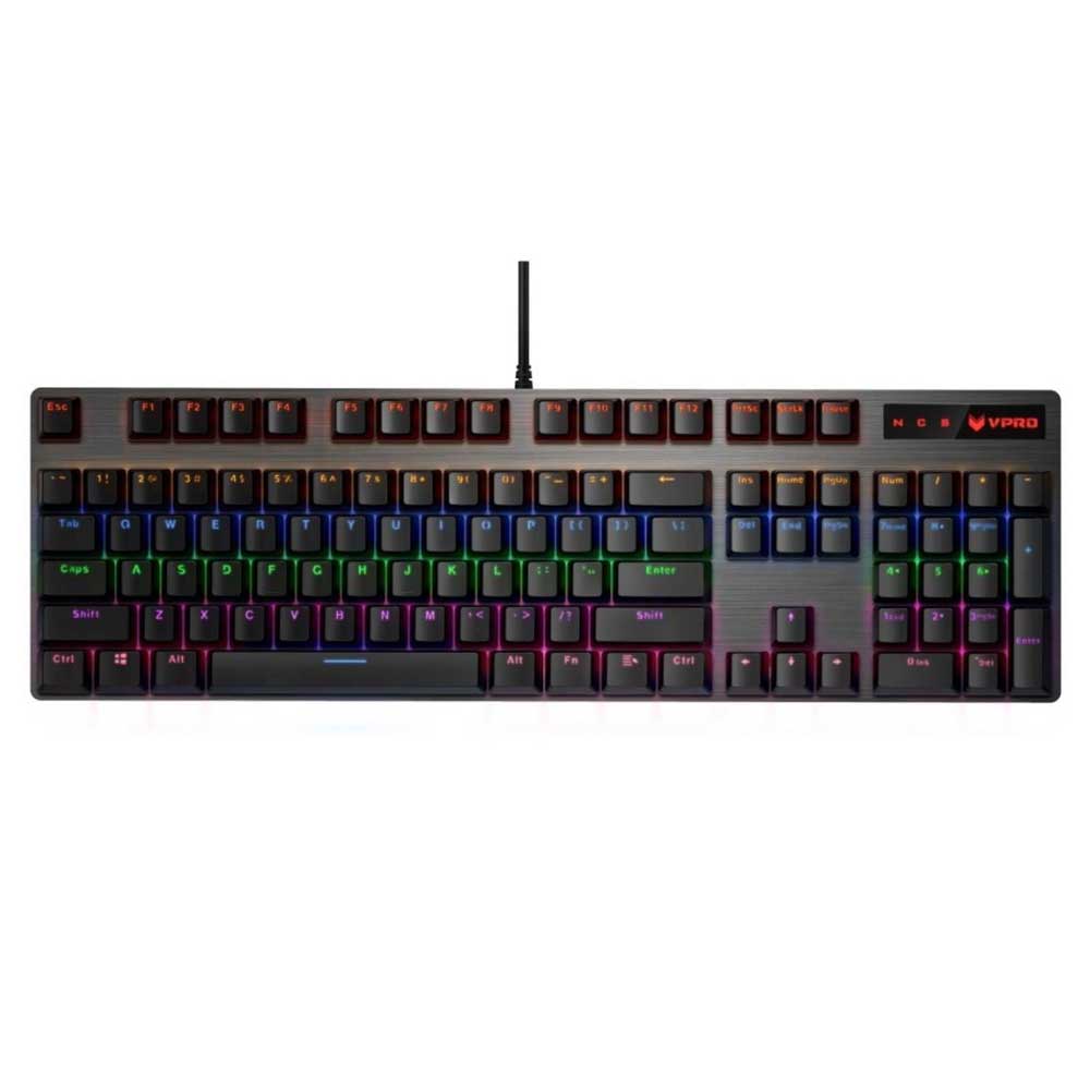 کیبورد مخصوص بازی مکانیکی رپو مدل  Rapoo wireless Multi mode Mechanical Keyboard  V500 pro