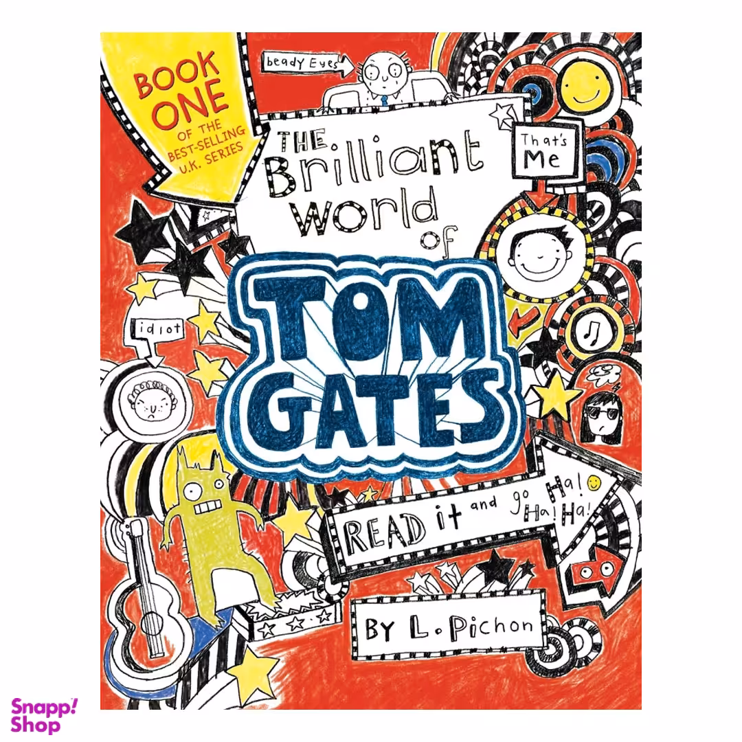 کتاب The Brilliant World of Tom Gates اثر Liz Pichon نشر معیار علم