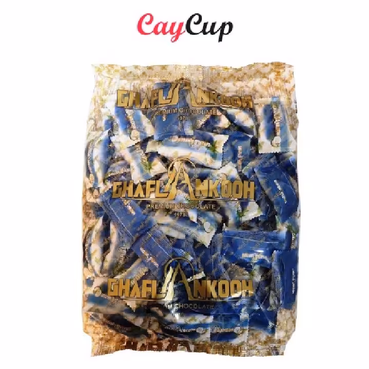 شکلات شکوبار نارگیلی قافلانکوه 1 کیلوگرم