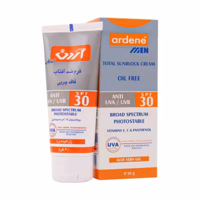 کرم ضد آفتاب آقایان 30 درصد آردن