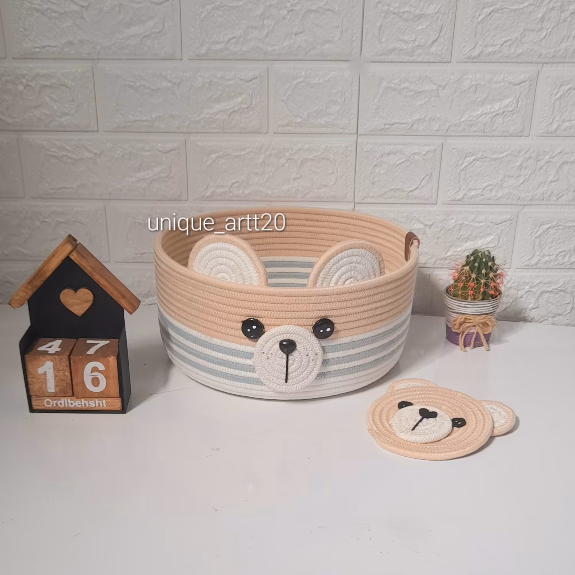 سبدقیطان خرسی جنس درجه یک  .سبد قیطان .لاندری.سبدلوسیون .سبد لوسیون  .سبدسیسمونی .سبدقیطان خرسی