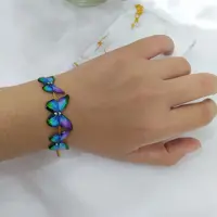 دستبند سه پروانه رزینی