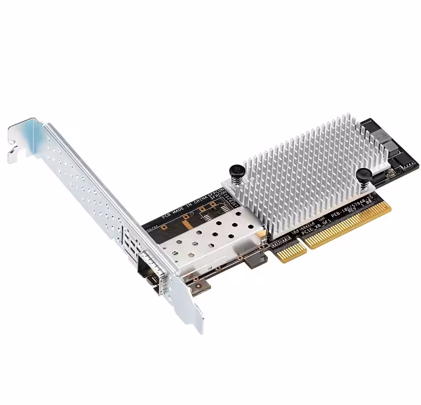 کارت شبکه فیبر نوری سرور ایسوس مدل PEB-10G/57811-1S