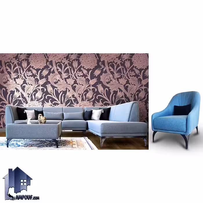 مبل 6 نفره ال ناتوزی CFRA213