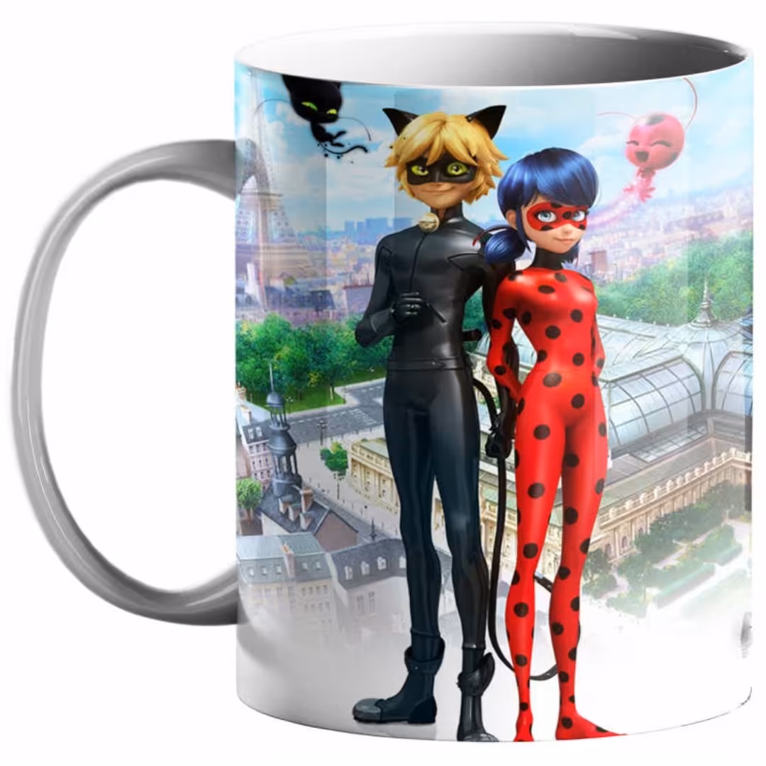 ماگ طرح دختر کفشدوزکی کد212