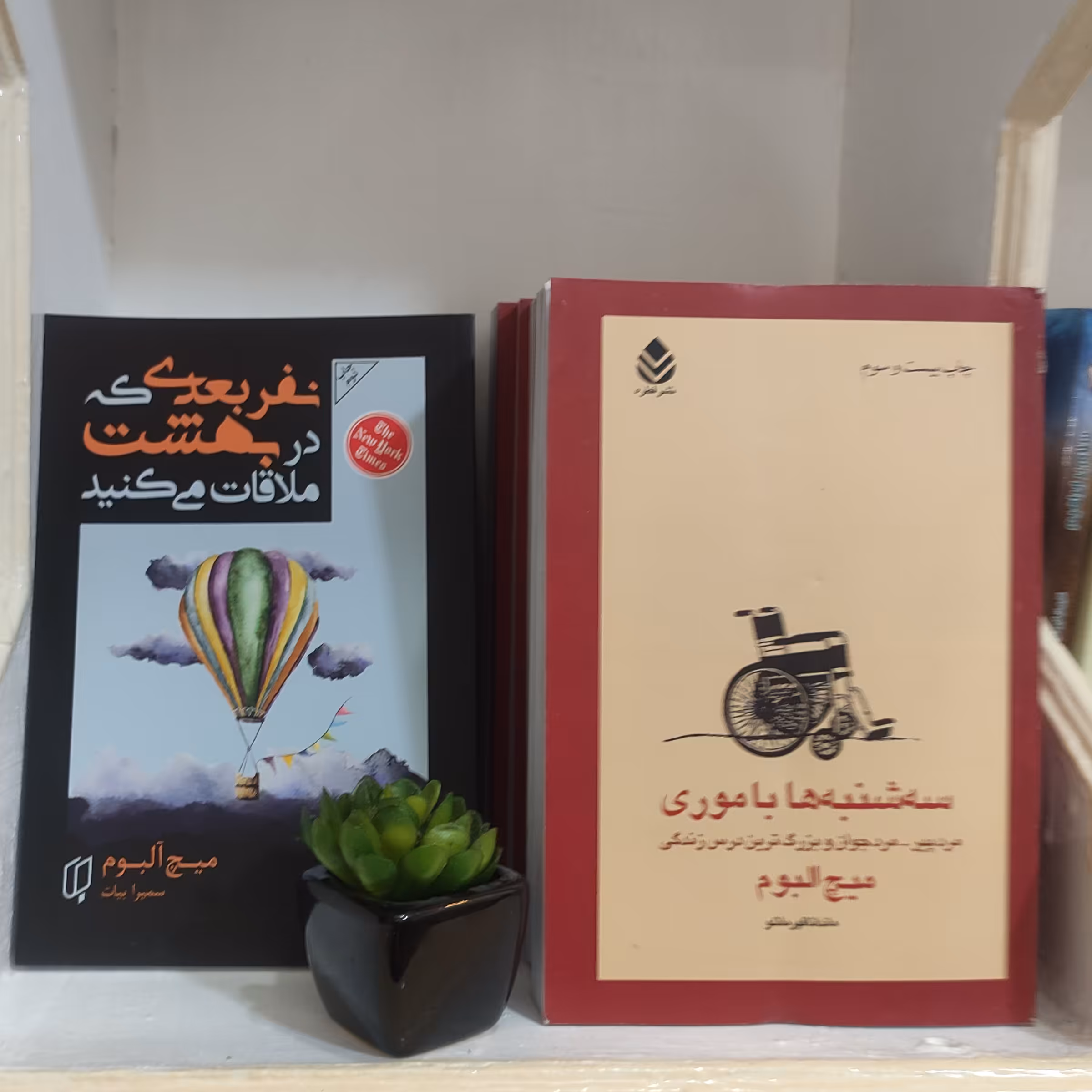 کتاب نفر بعدی که در بهشت ملاقات می کنید 😊نویسنده میچ آلبوم