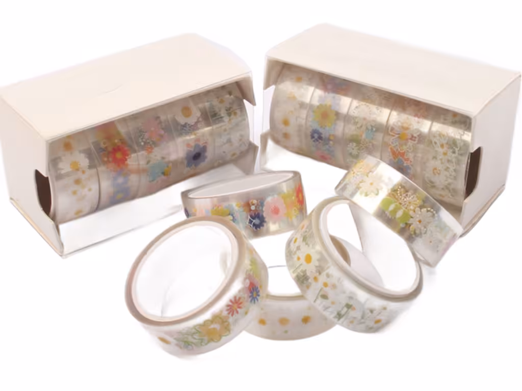 چسب واشی طرح گل (5 عددی)