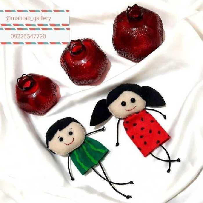 گیفت عروسک یلدایی دختر و پسر