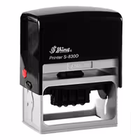 خرید دستگاه مهر شاینی تاریخ دار مدل S-830-D سایز 38 × 75