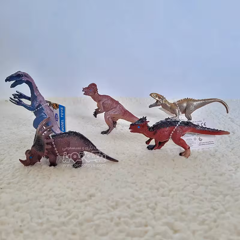 فیگور دایناسور 5 عددی مدل BY1689G
