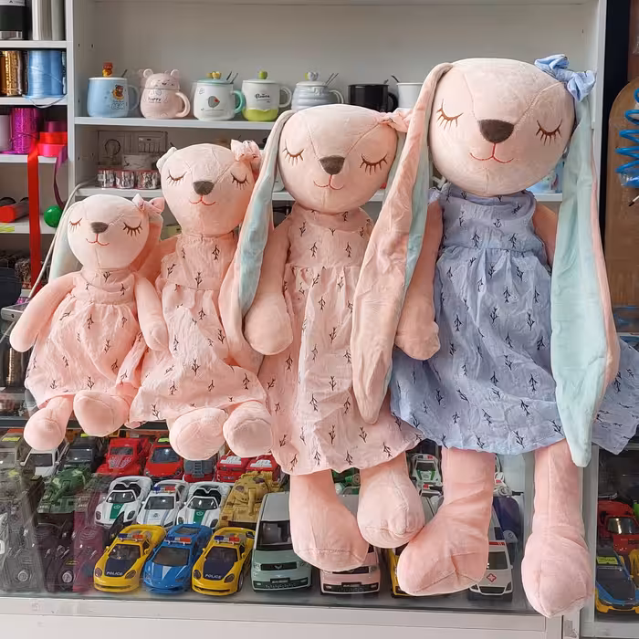 عروسک  پولیشی خرگوش هایلی(ناز) 