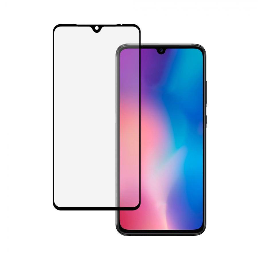 محافظ فول چسب صفحه نمایشگر شیائومی مدل Mi 9 مدل Tempered Full Cover Glass