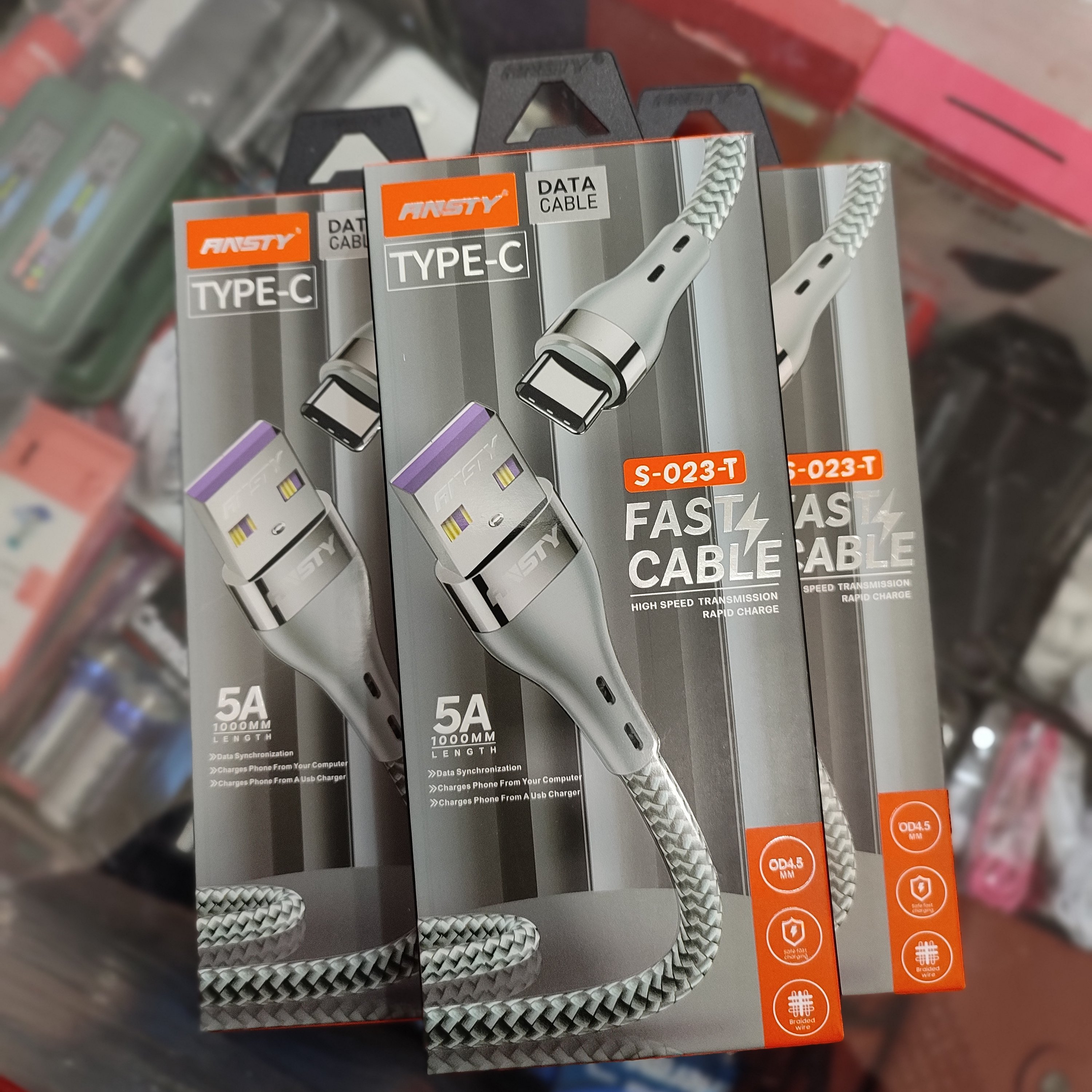 کابل شارژ  تایپ سی ANSTY مدل S-023-T